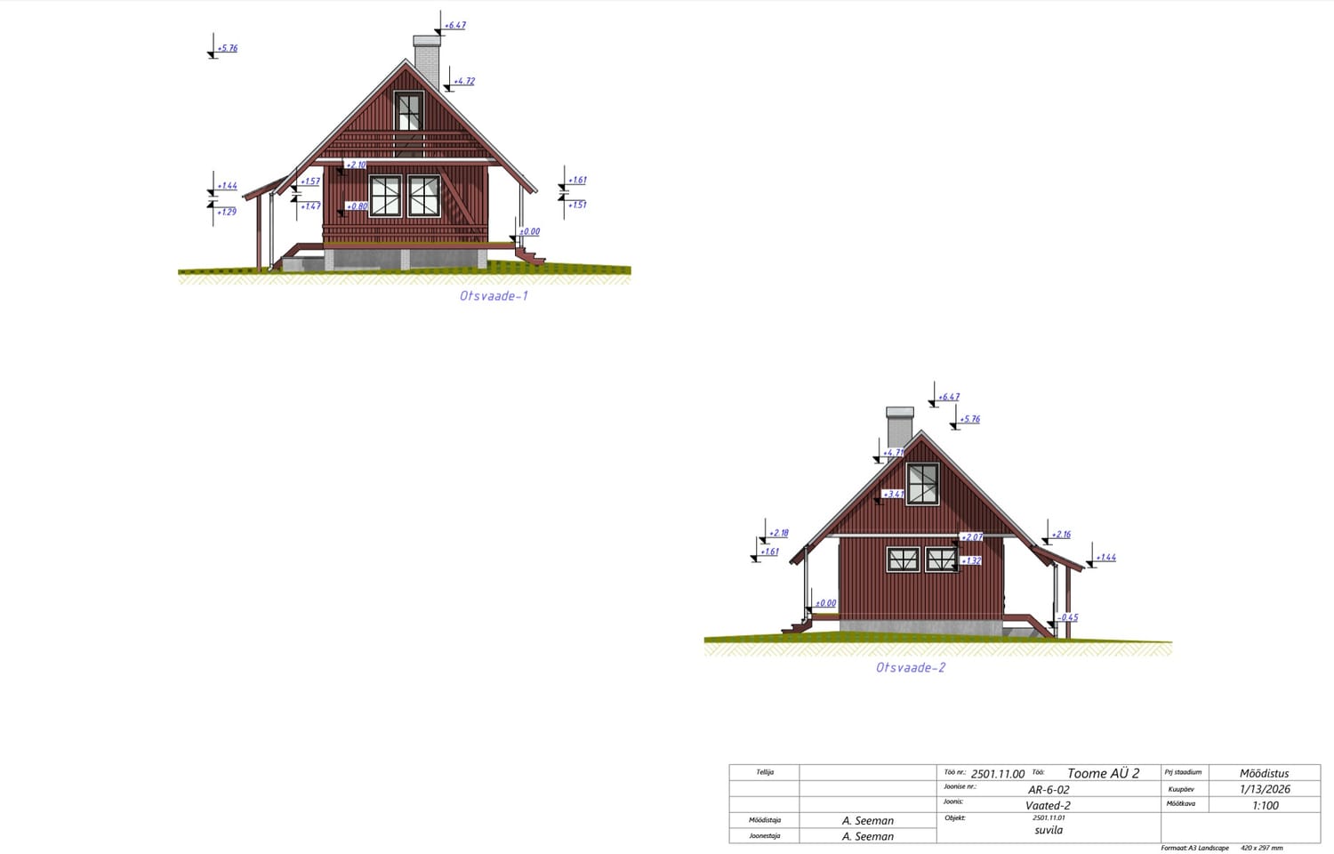 hoonete mõõdistamine