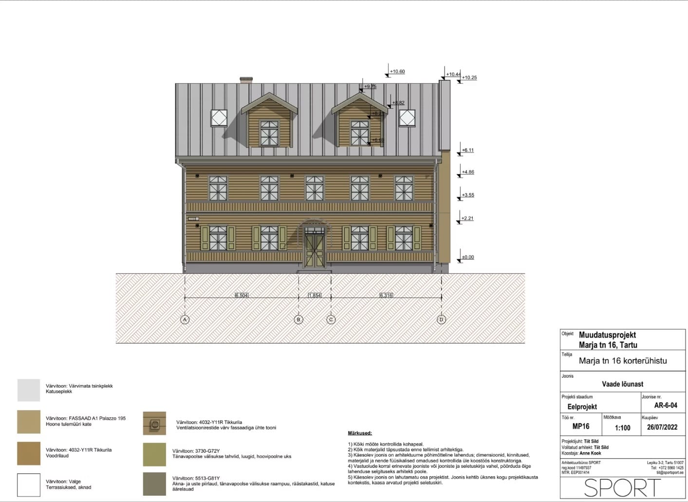 Eelprojekti koostamine ja ehitusloa taotlemine