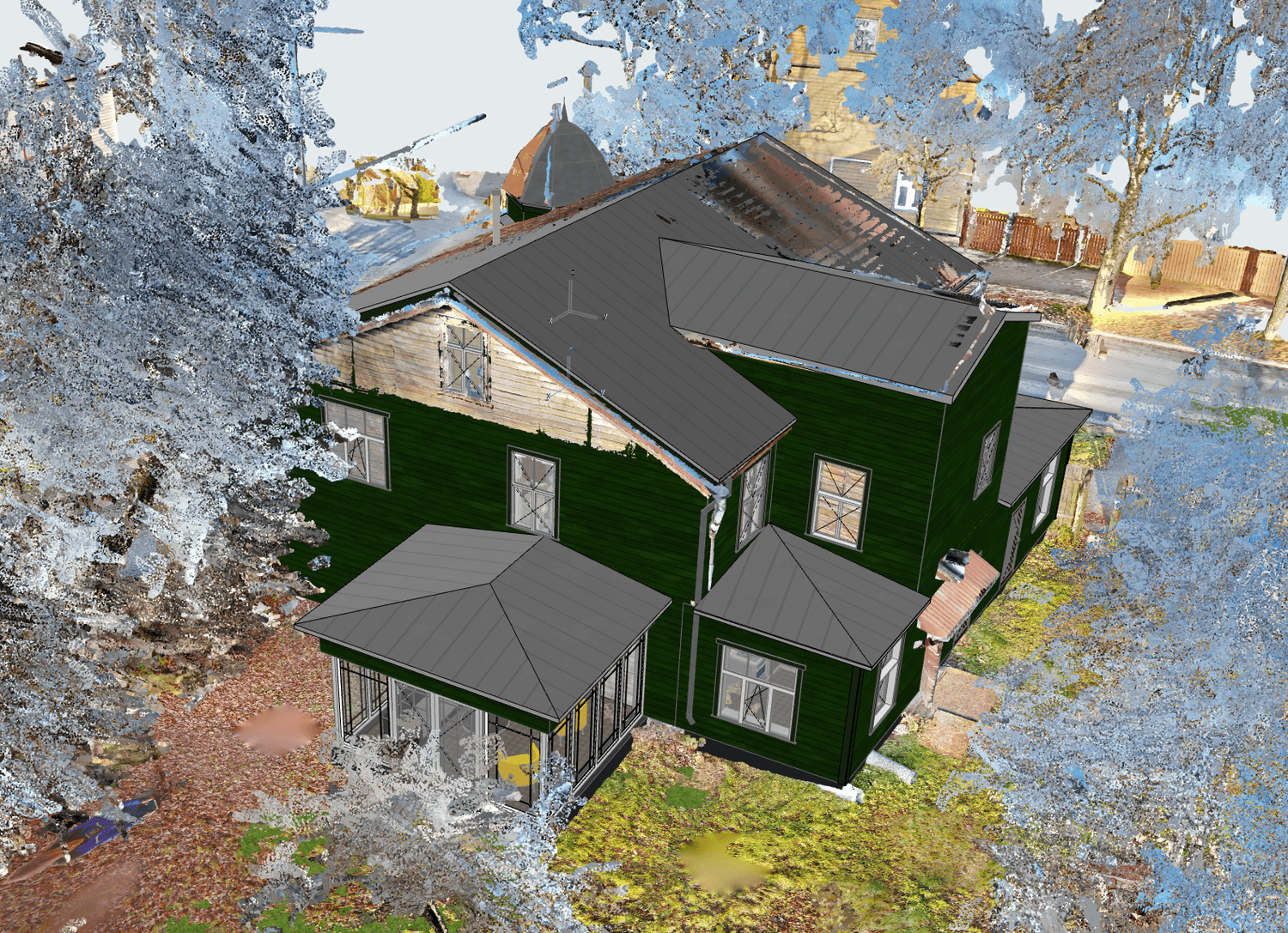 maja mõõdistamine renoveerimisprojekti jaoks