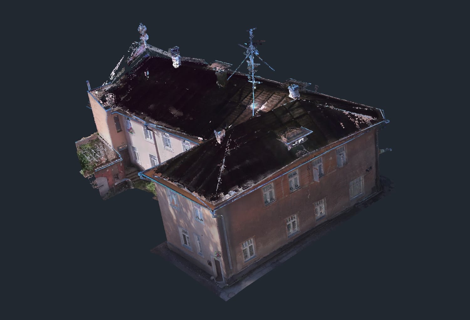 Ruumid said 3D laserskaneeritud, sisearhitekt sai virtuaaltuuri lingiga kätte kogu visuaalse info.