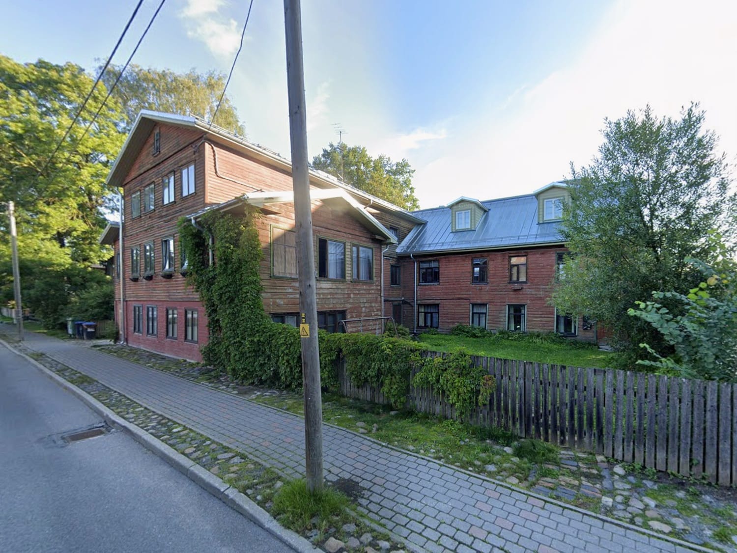 miljööväärtuslikud aladel puitkortermajad