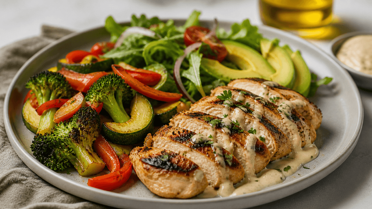 Almuerzo keto práctico y saludable
