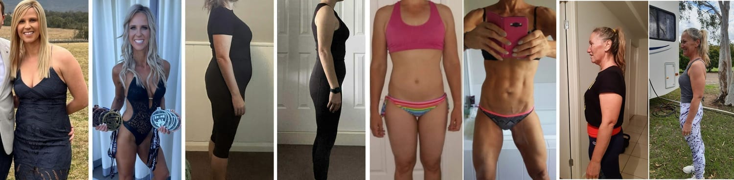 before and after transformation – body slimming results for women over 40