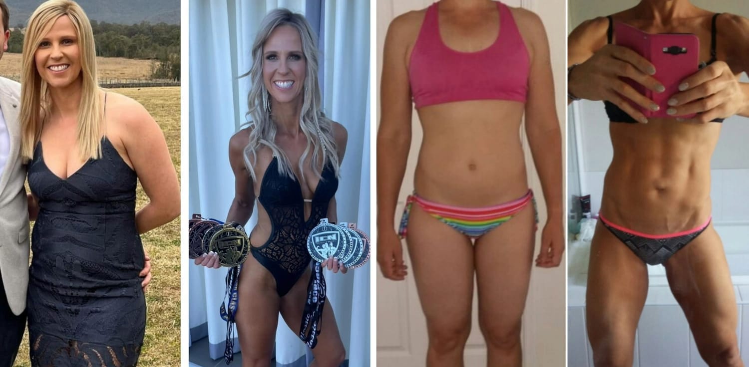 before and after transformation – body slimming results for women over 40