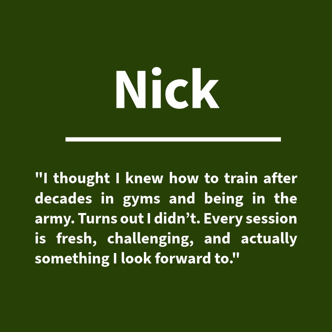 client testimonial above - woman over 40 achieving weight loss results through online fitness coaching