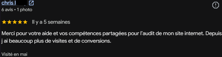 Témoignage client de La Fée du Copy