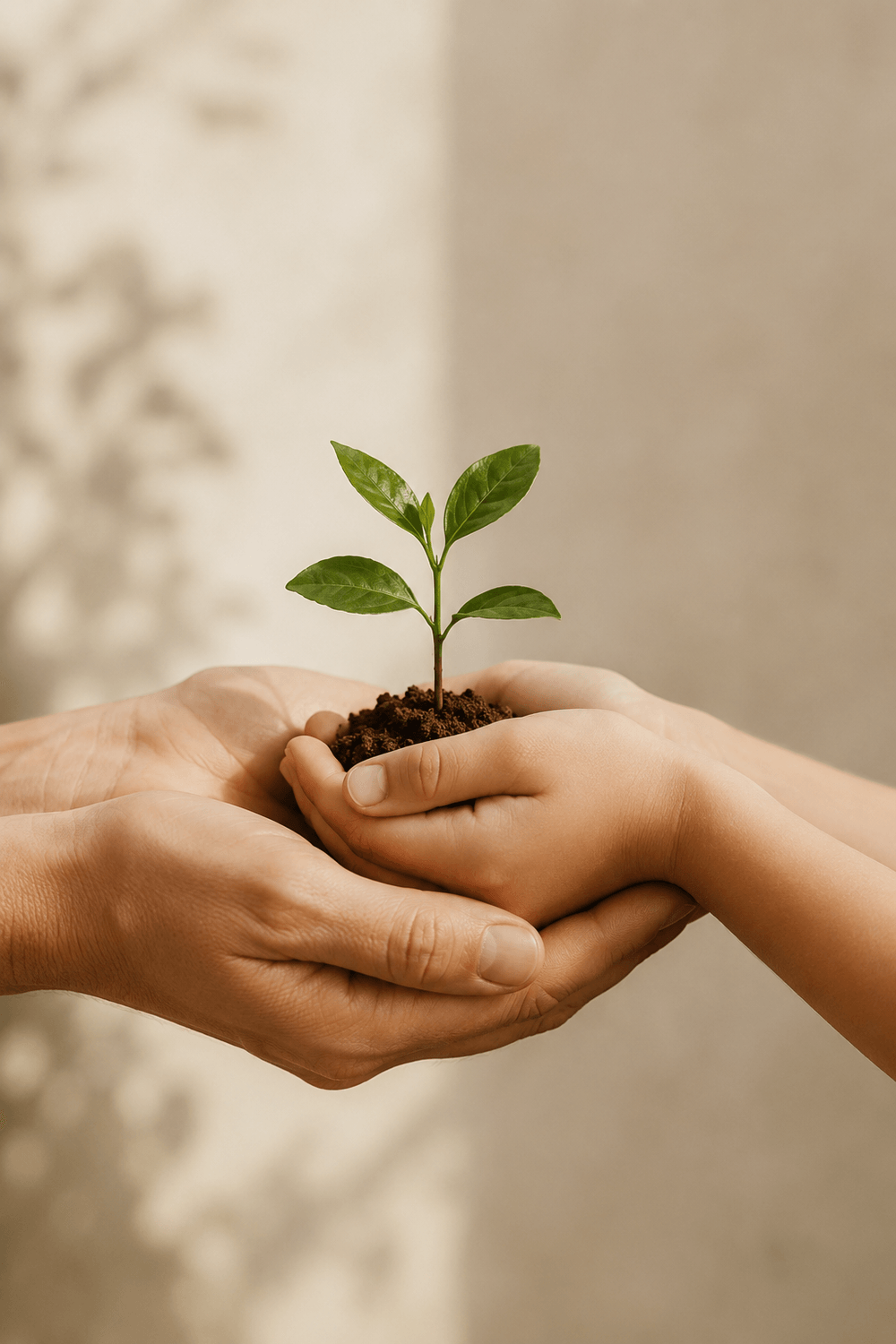 Petite pousse de plante qui grandit