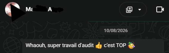 Témoignage client de La Fée du Copy