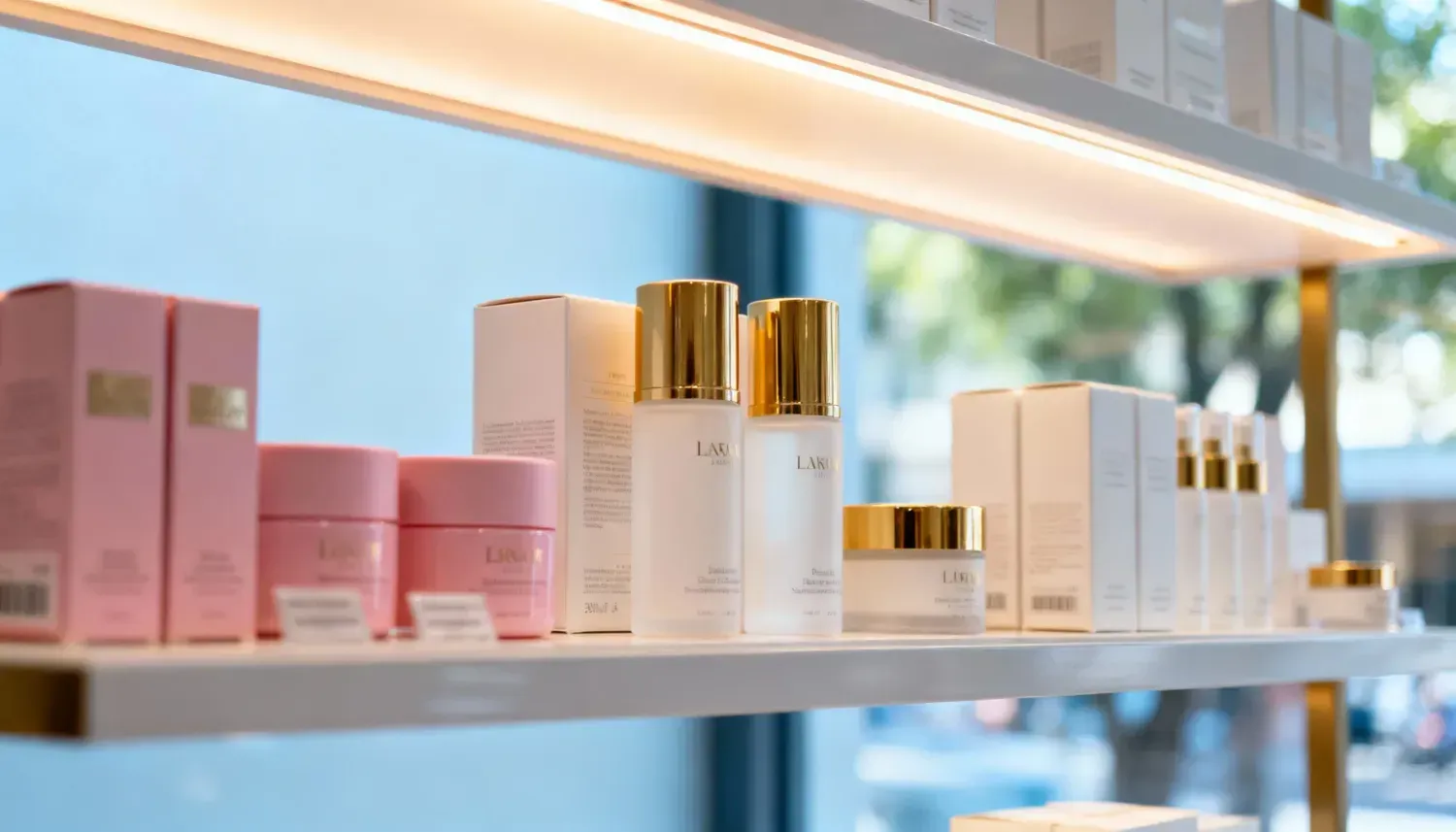 Sala de procedimentos equipada e limpa.