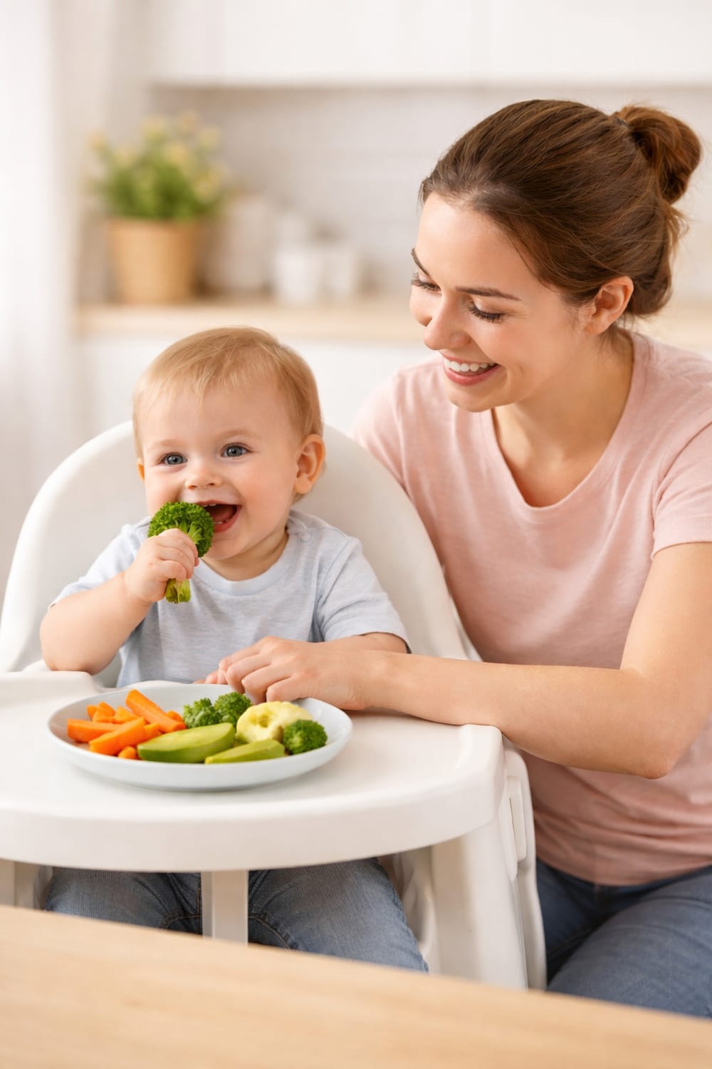 Guía de alimentación complementaria para bebés