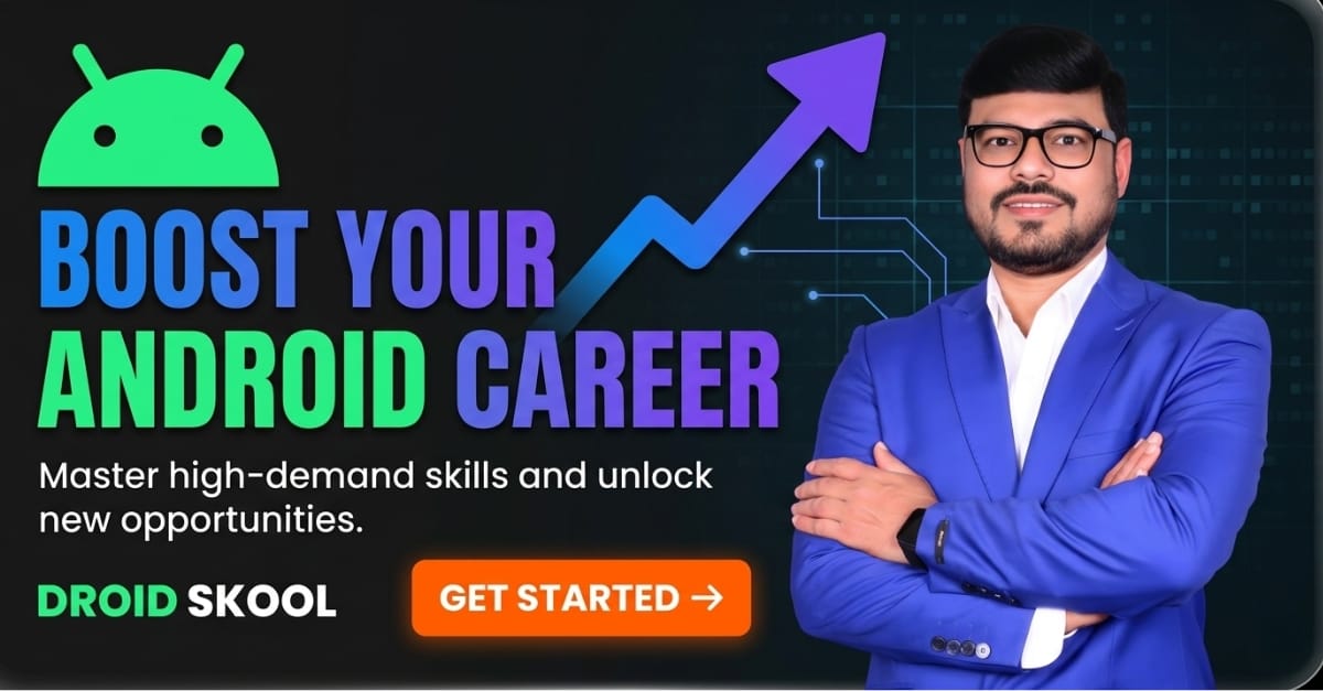 Best Online Android Course Roadmap | Nikhil Rai | Droid Skool