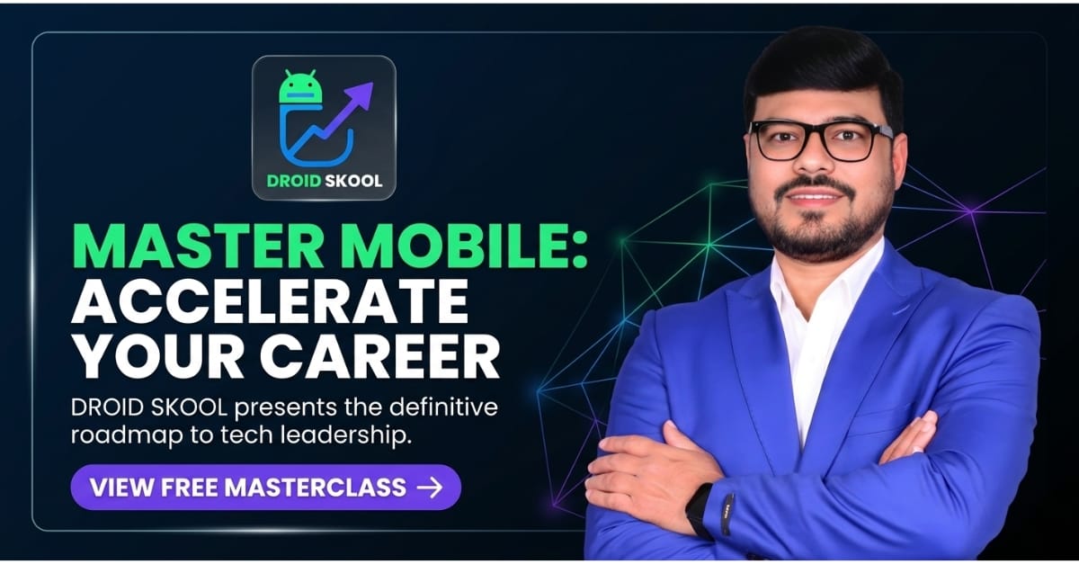 Android Developer Roadmap Droid Skool Nikhil Rai