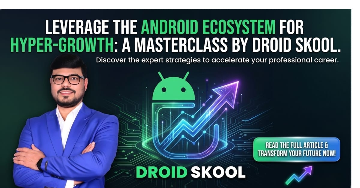 Android Development Course Near Me – Job Ready Learning Path with Real Projects | Nikkhil Rai | Droid Skool