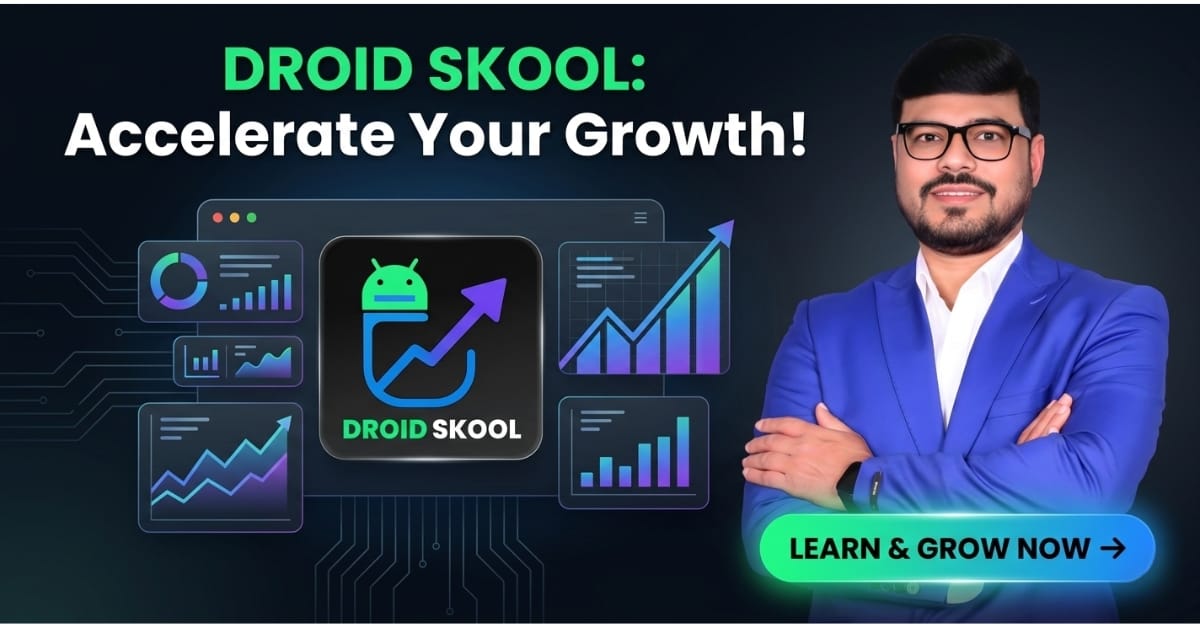 How to Learn Android App Development From Scratch in Current Market by Nikkhil Rai | Droid Skool – Complete Beginner Android Developer Roadmap with Kotlin, Jetpack Compose, Android Studio, Firebase, APIs, MVVM Architecture, GitHub Projects, Interview Preparation, and Job-Ready Android Development Skills