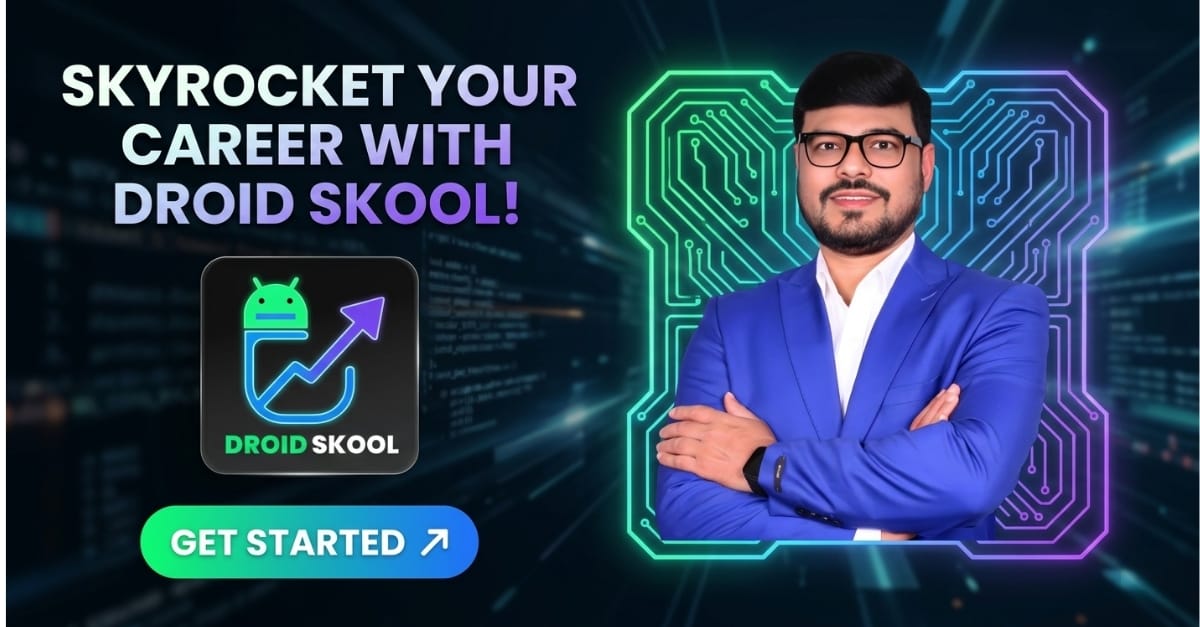 Android Studio Tutorial for Beginners: From Zero to Building Your First Android App, Android Studio Installation Guide, Kotlin Android Development, Build Your First Android App, Android Developer Roadmap 2026, Nikkhil Rai | Droid Skool