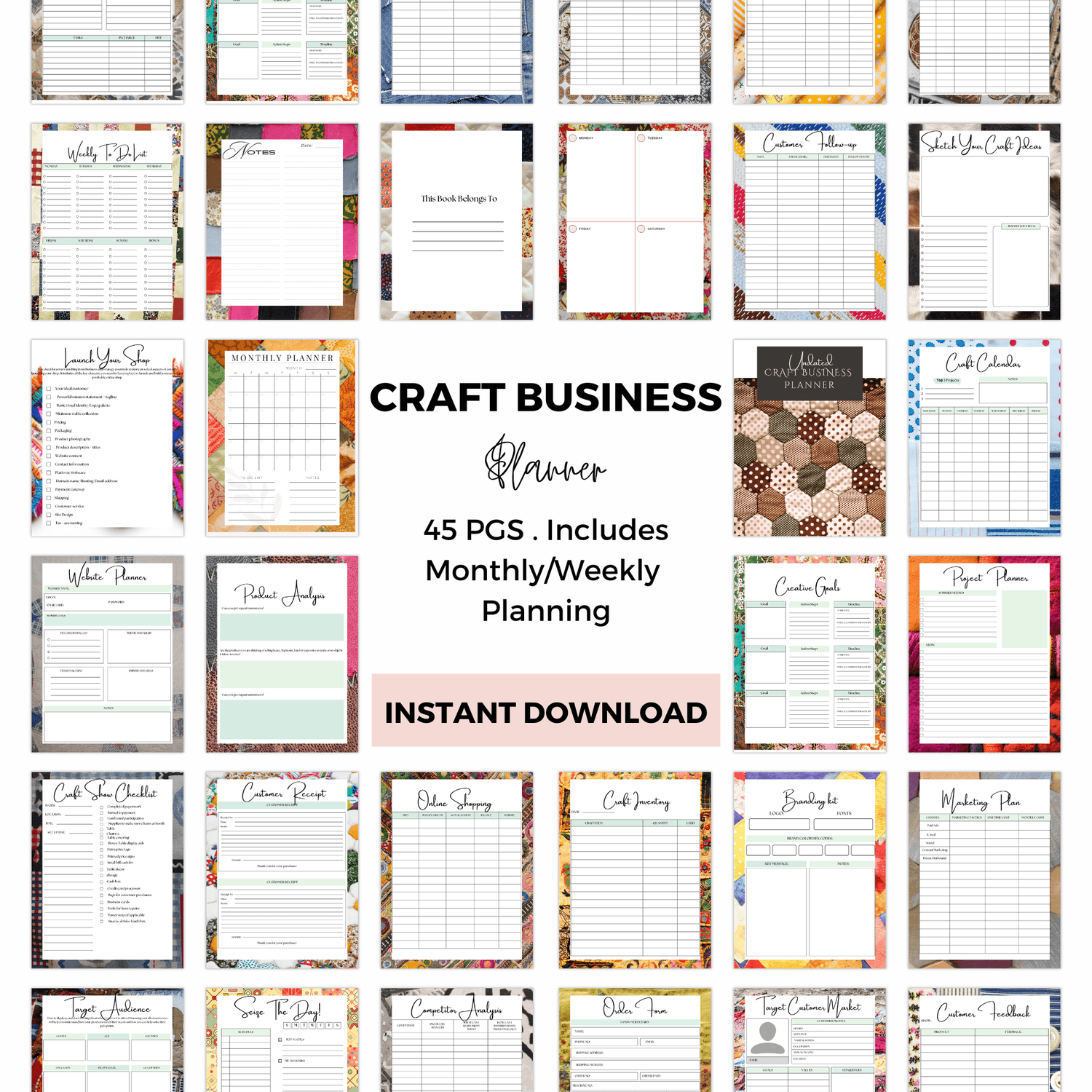 Craft Business Planner