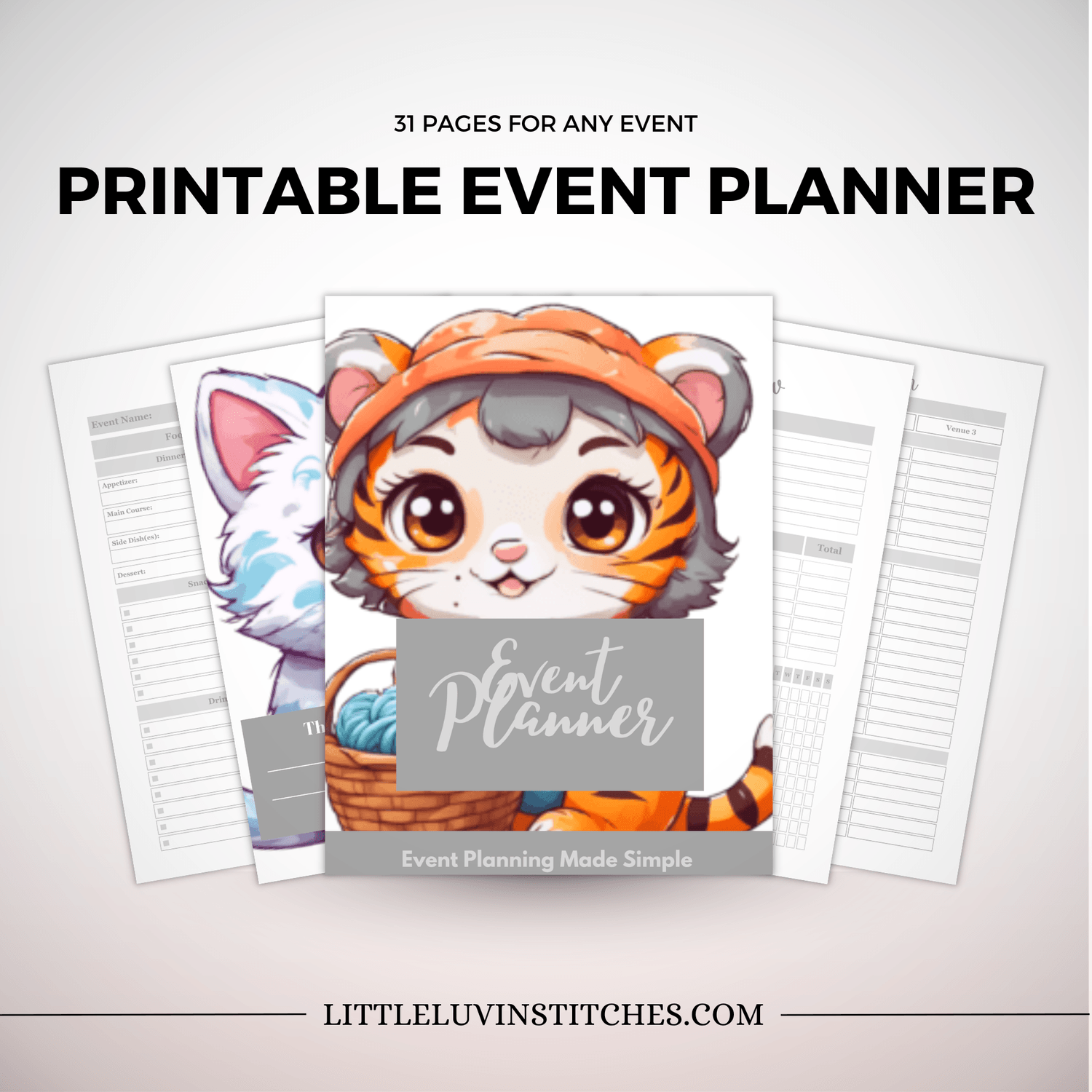 Printable Event Planner