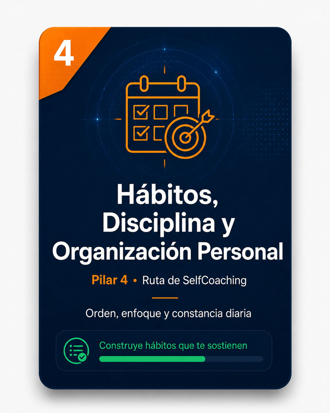 Hábitos, Disciplina y Organización Personal