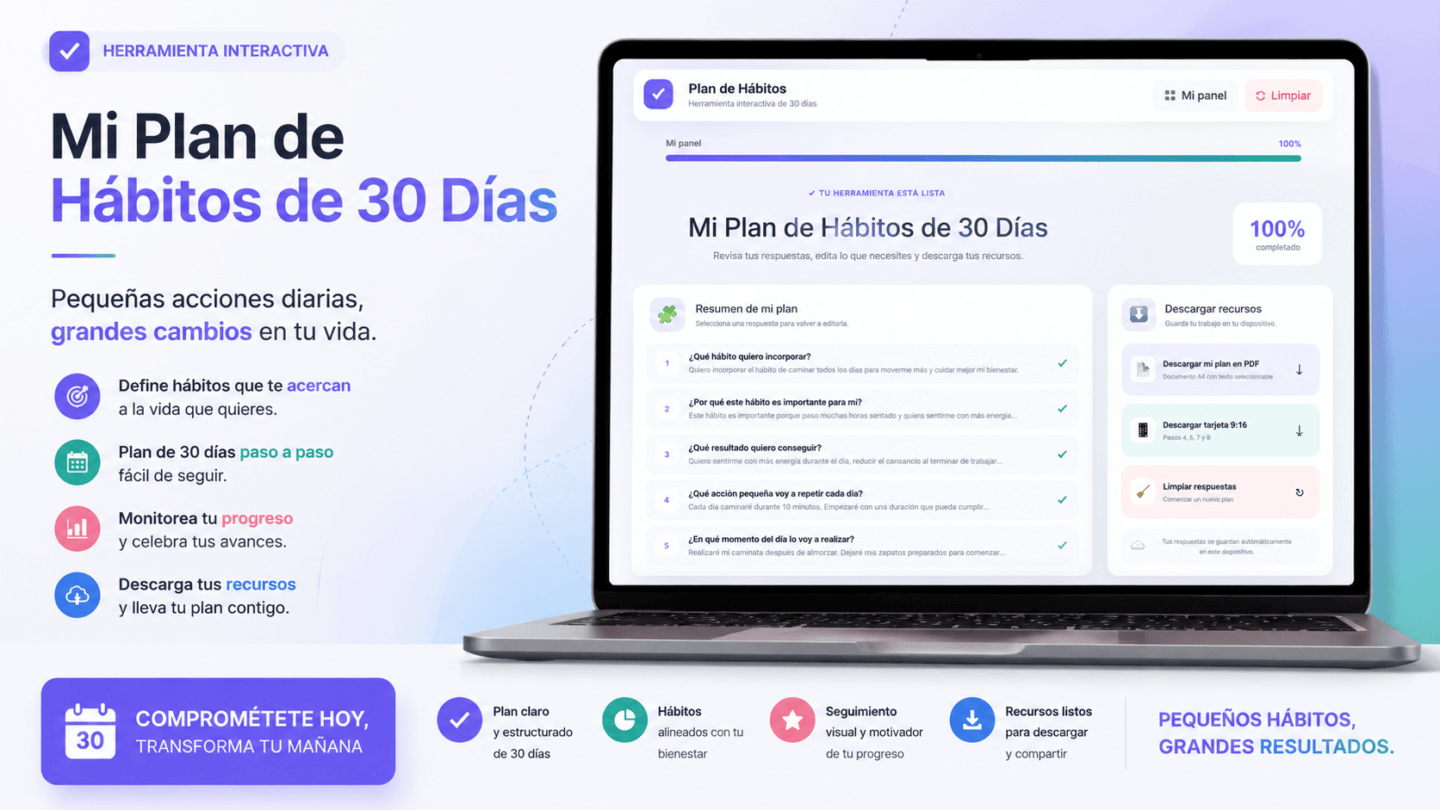Mi Plan de Hábitos de 30 Días