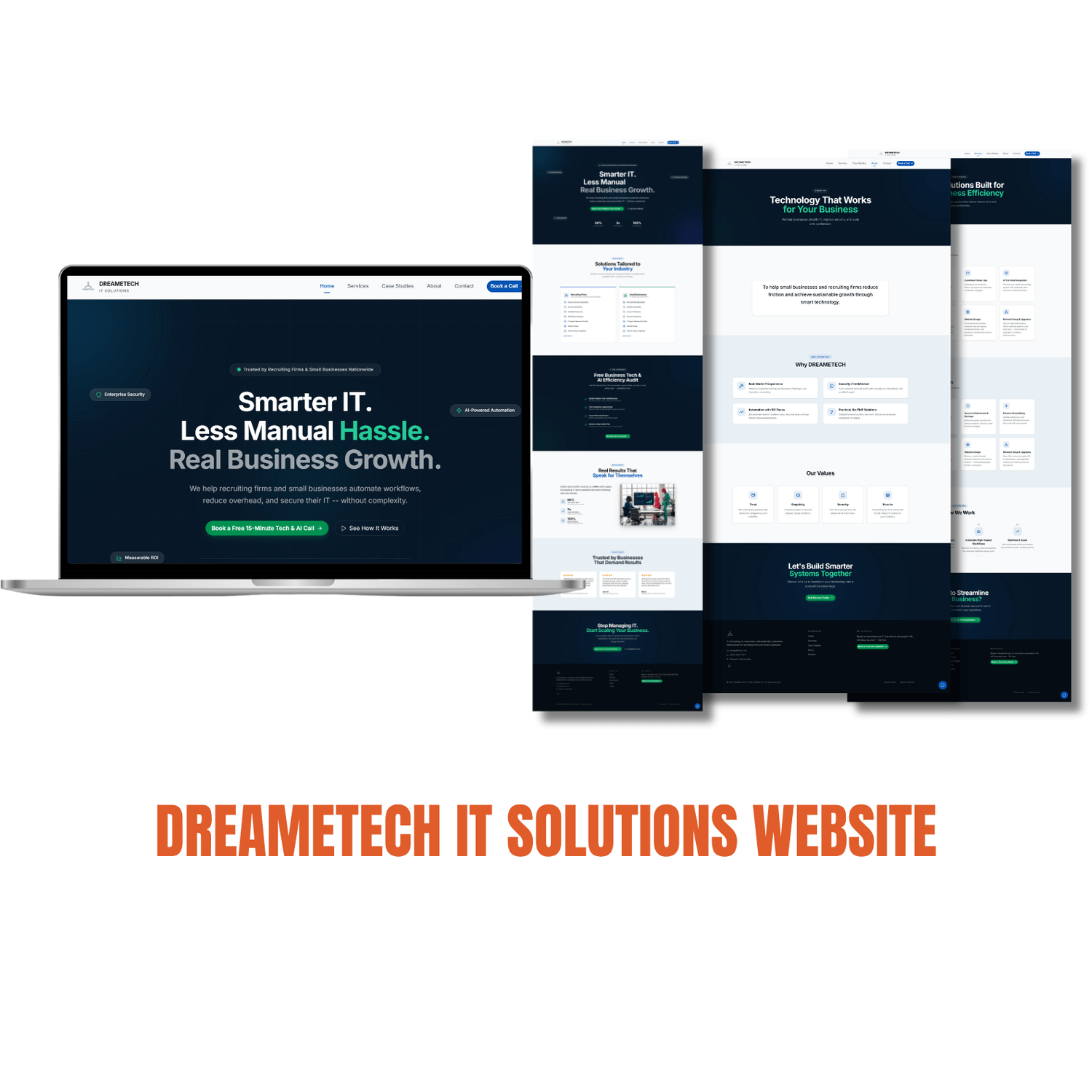 DreameTech IT Solutions Website
