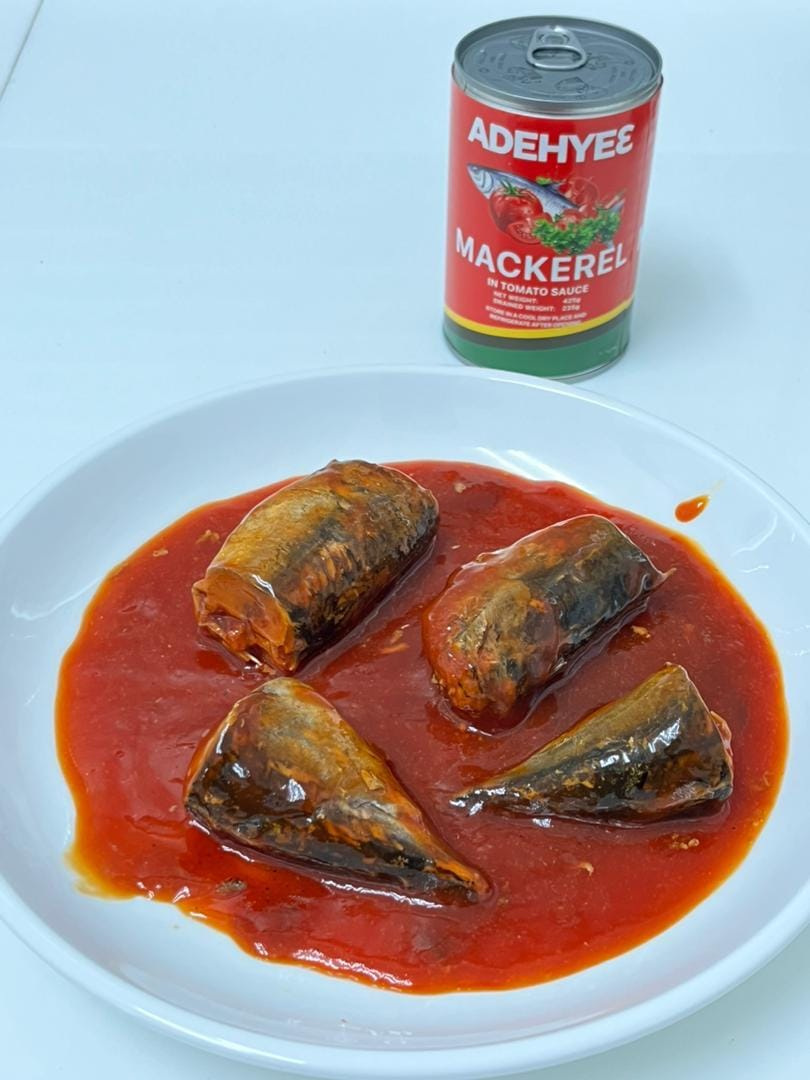 Adehyeɛ Mackerel products