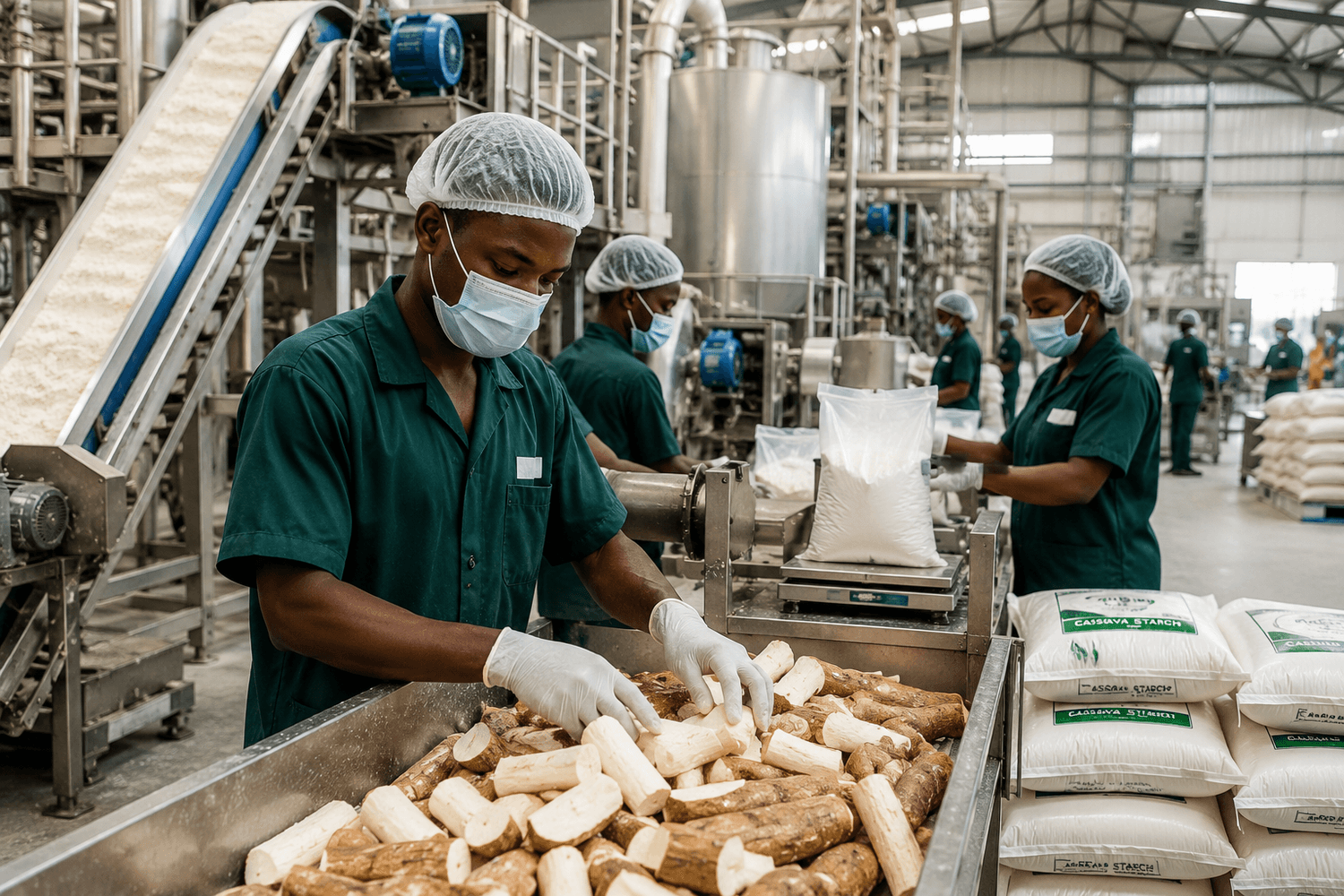 Agriculture and manufacturing