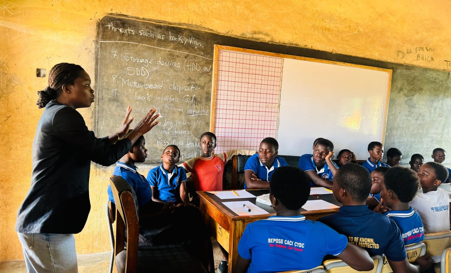 Classroom learning session