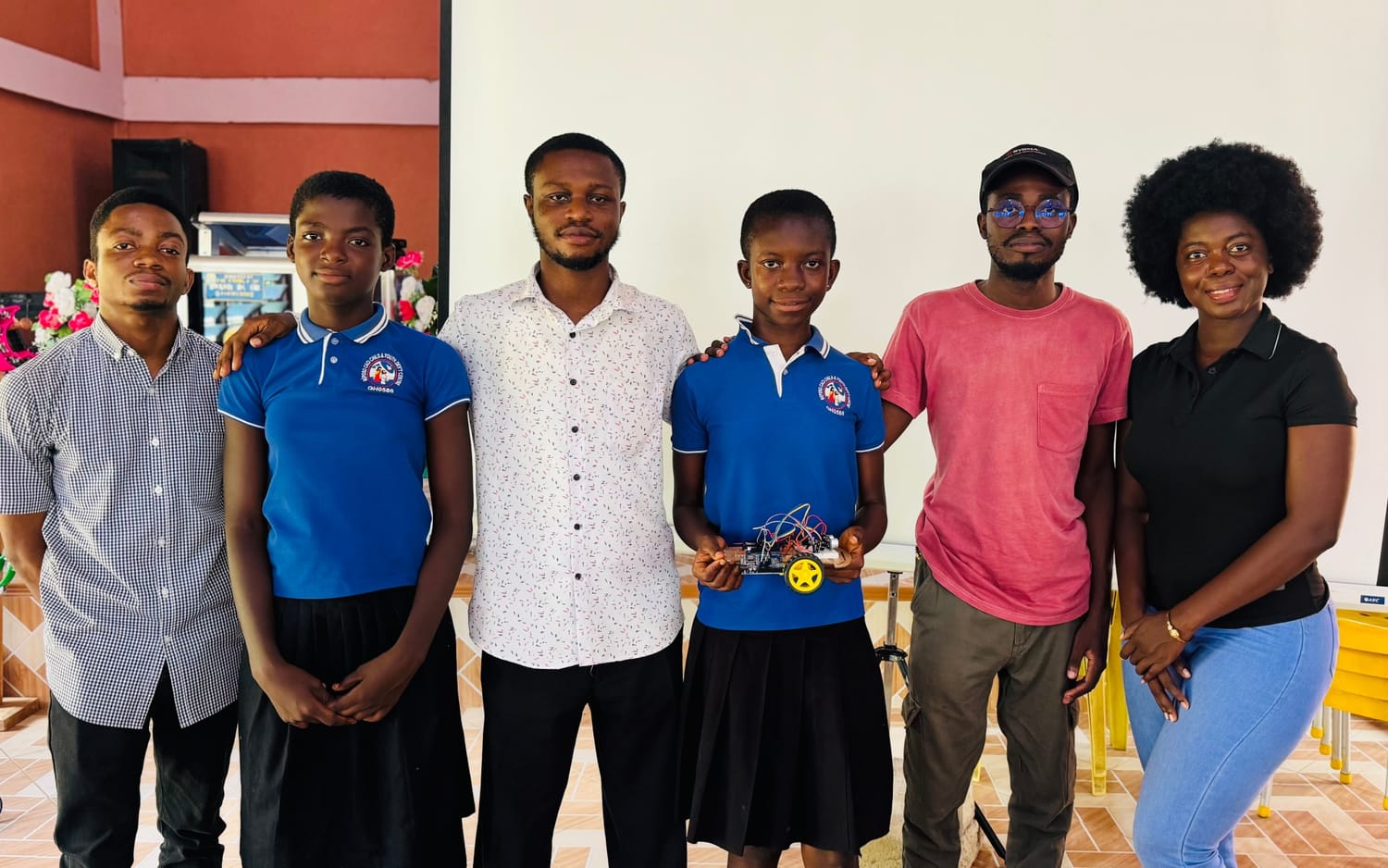 Community members supporting opportunities for girls and young women