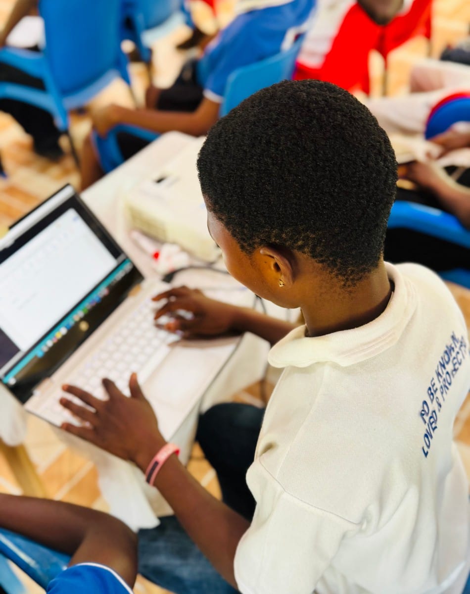 Girls developing practical skills for education, work and life