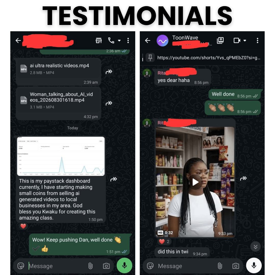 Toonwave student testimonials