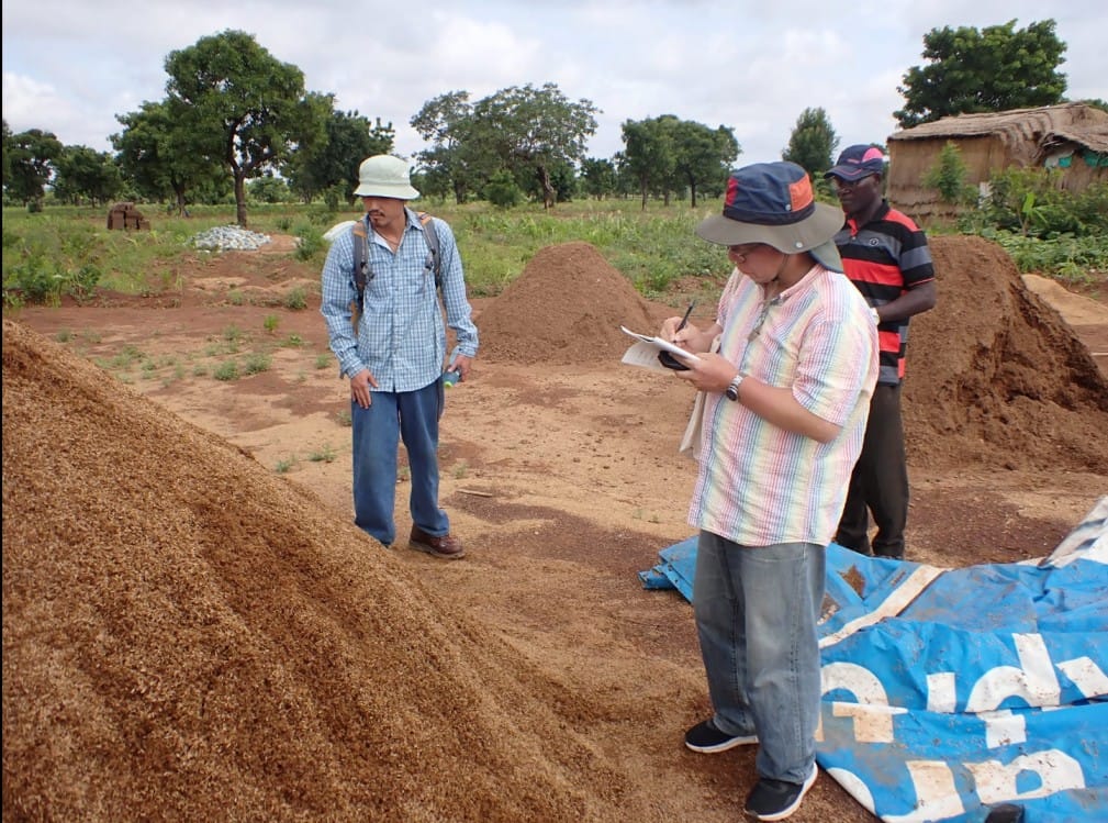 Outdoor Maganoba Farms community meeting