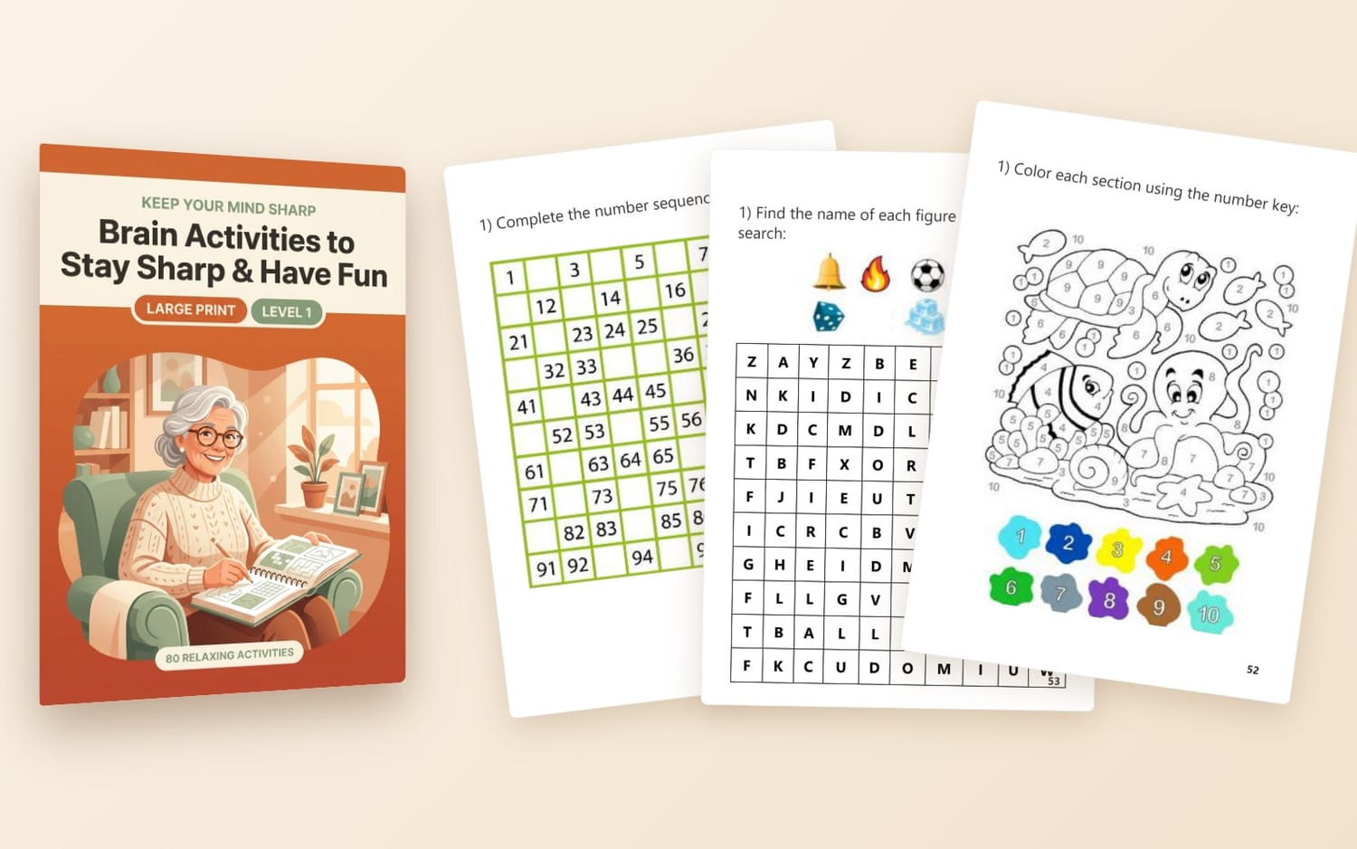 Inside Level 1 sample activity pages