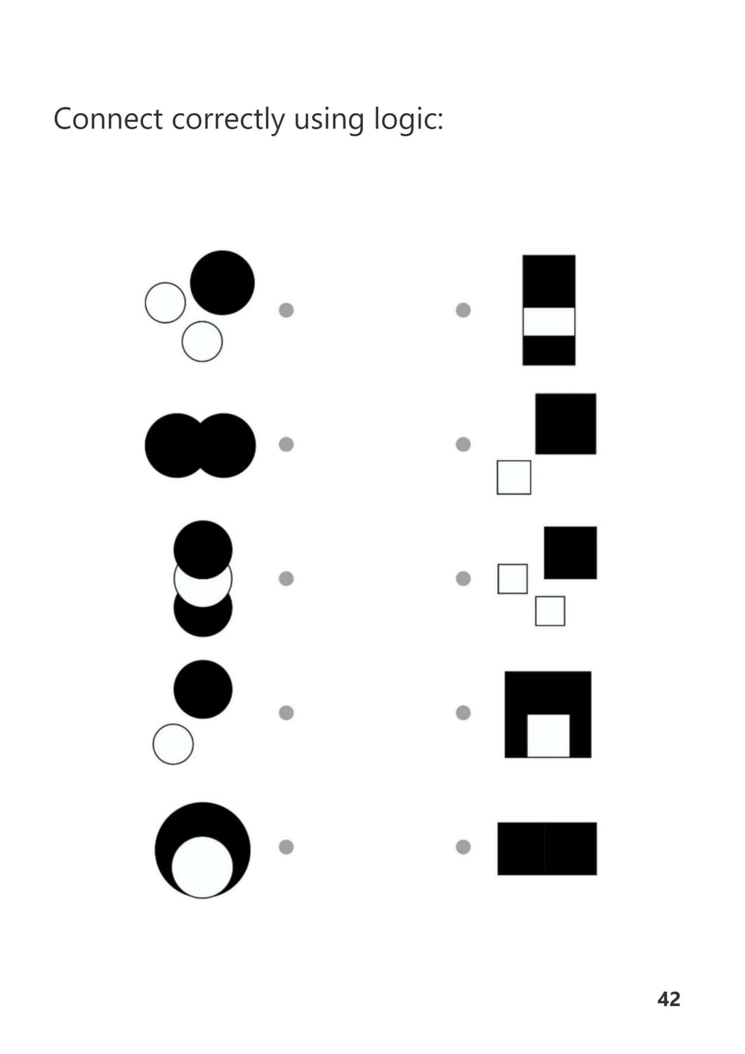 Connect correctly using logic