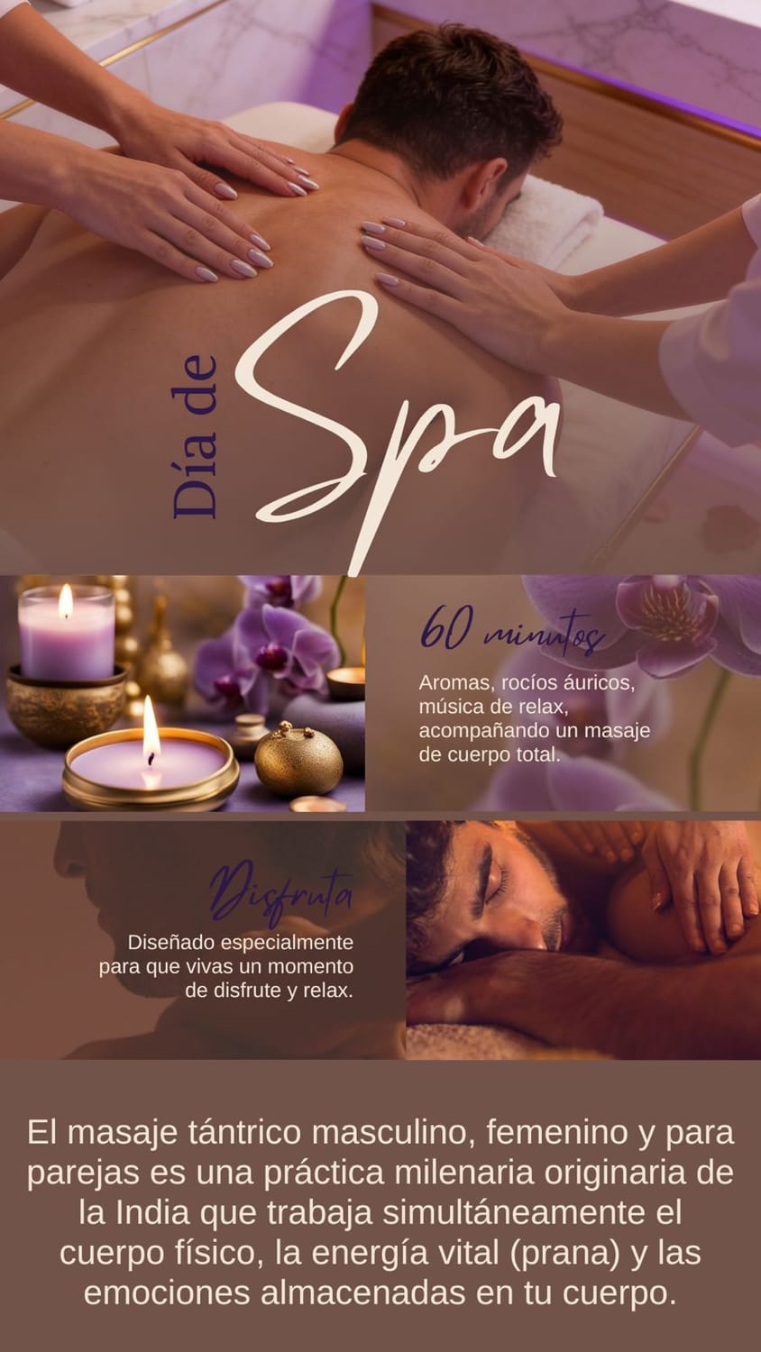 Ambiente exclusivo para masaje erótico y relajante en spa privado de Bogotá con aromaterapia
