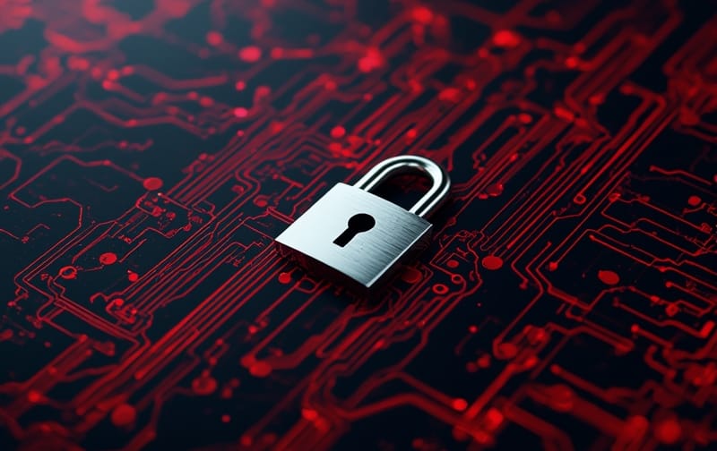 phishing malware password security illustration