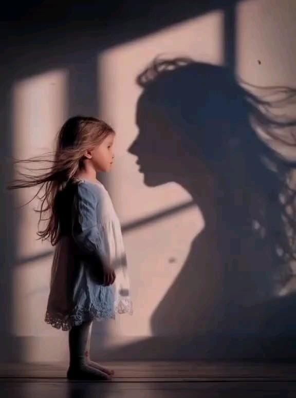 Mujer adulta abrazando a su niña interior como símbolo de integración emocional y reescritura interior.