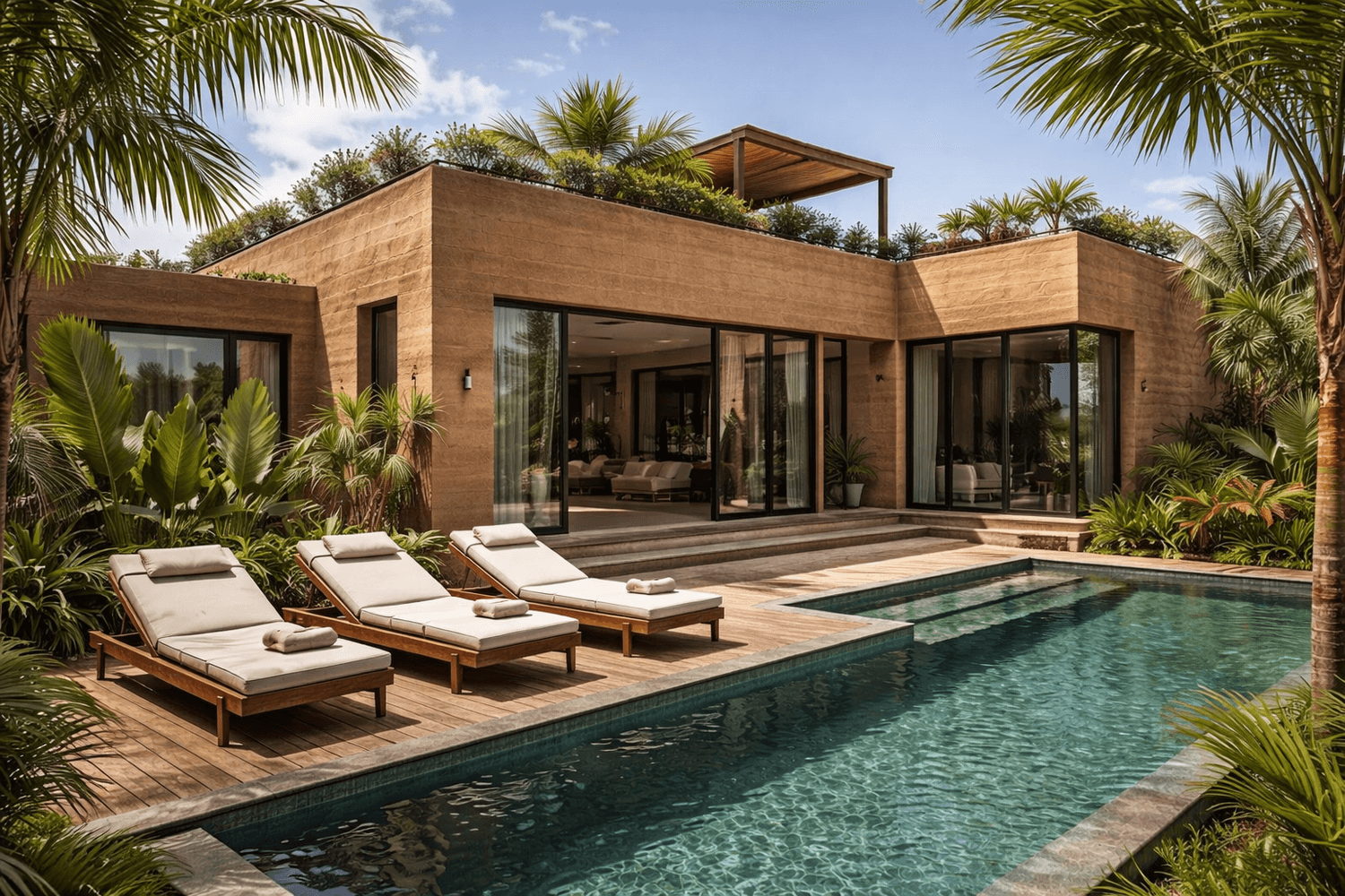 villa moderne Afrique