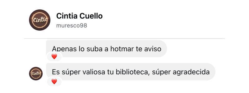 Testimonios