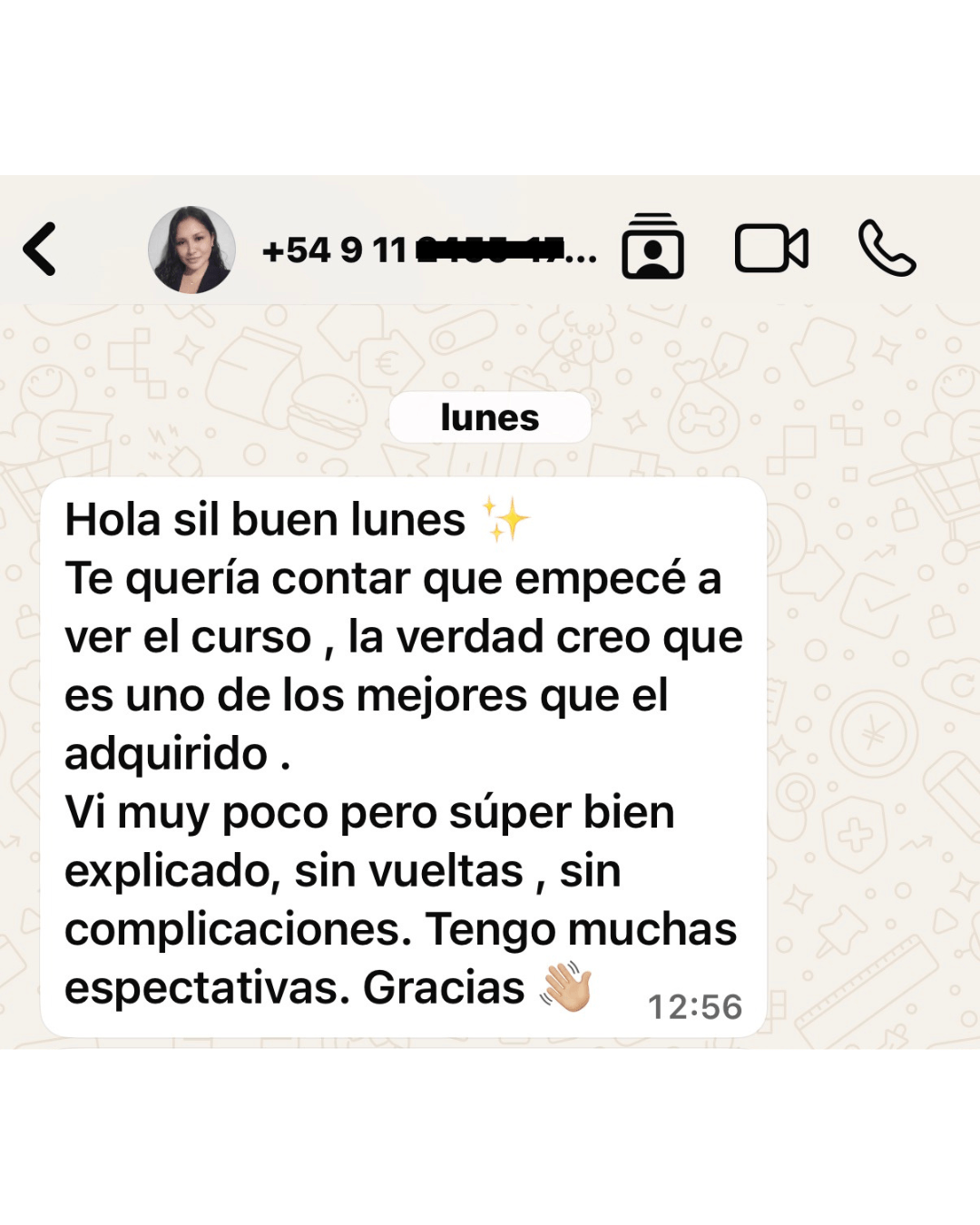 Captura real de testimonio 13