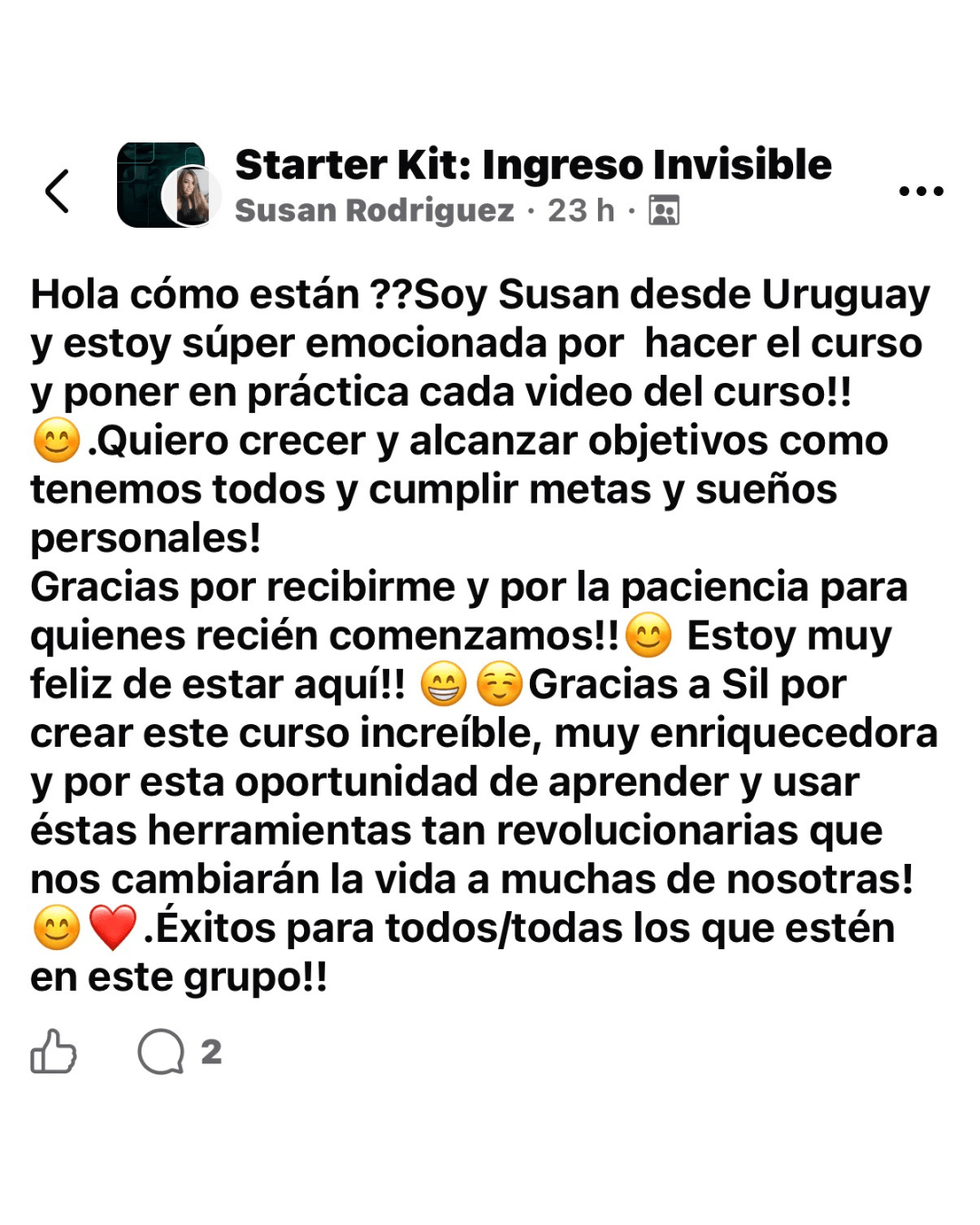 Captura real de testimonio 12