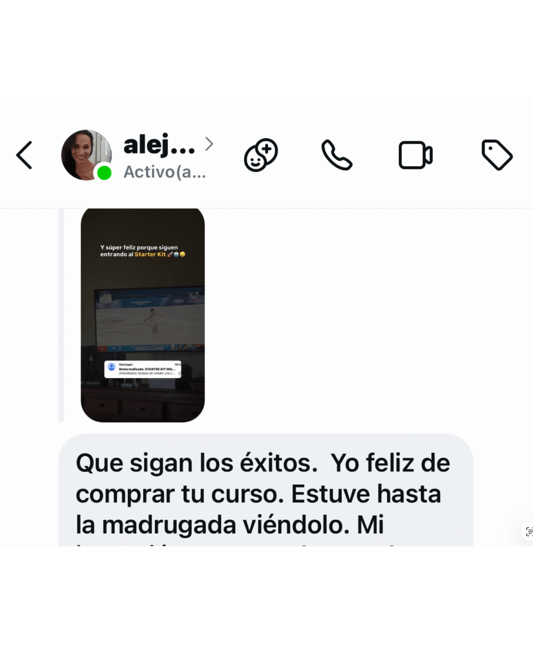 Captura real de testimonio 11