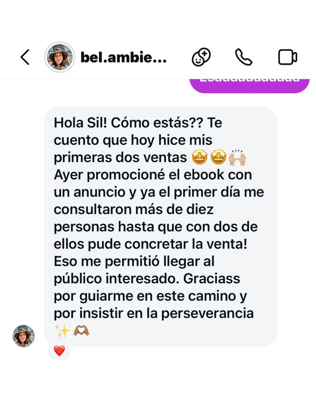 Captura real de testimonio 7