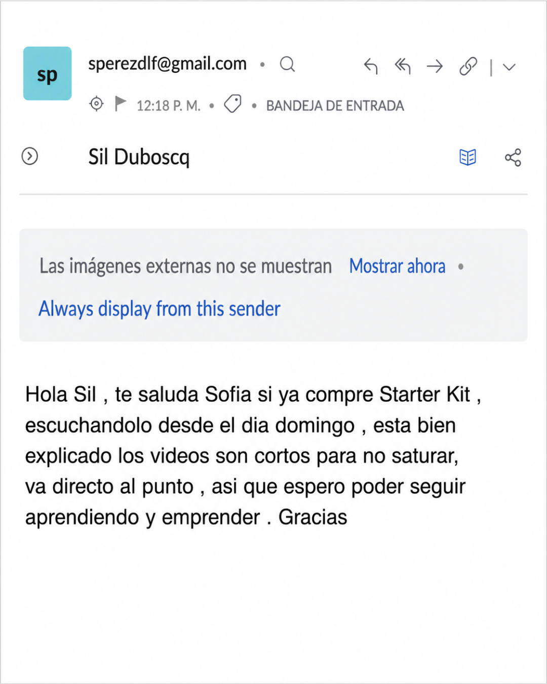 Captura real de testimonio 6