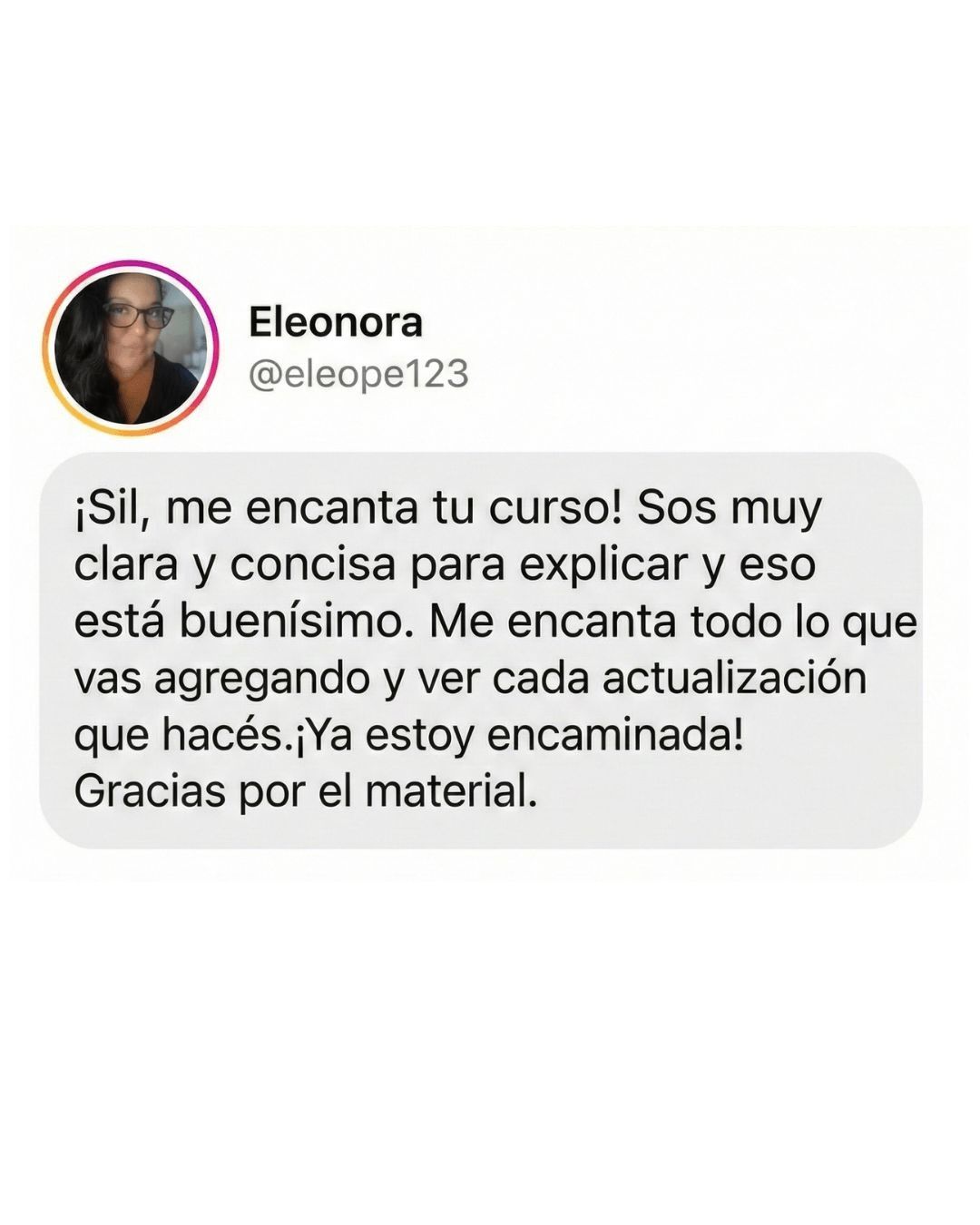 Captura real de testimonio 5