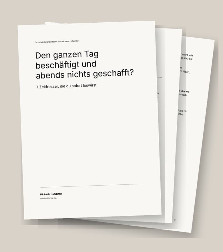Leitfaden: Den ganzen Tag beschäftigt und abends nichts geschafft?