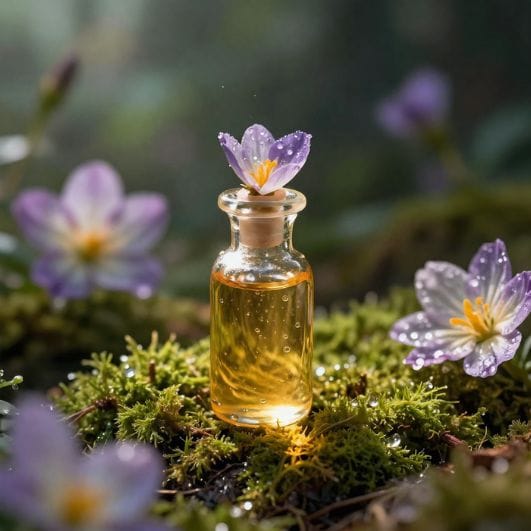 Fioles artisanales avec lavande – élixirs et hydrolats naturels pour bien-être et équilibre émotionnel