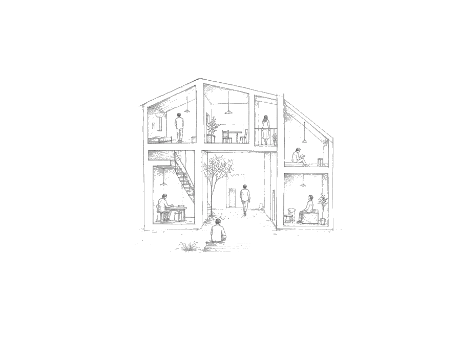 Illustration du livre : la vie d'un lieu collectif vue de l'intérieur