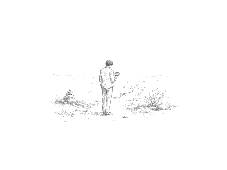 Illustration du livre : seul face à soi-même
