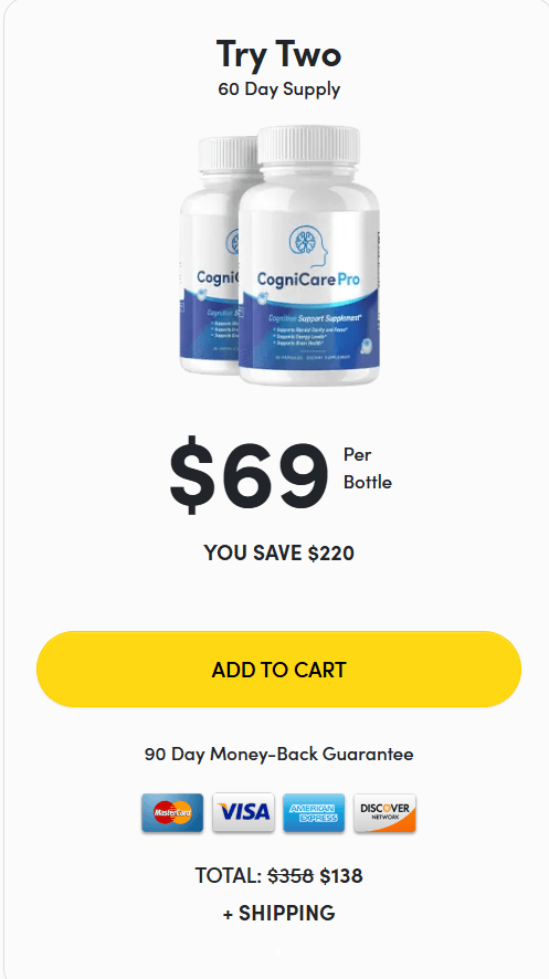 CogniPure buy now 1 bottle
