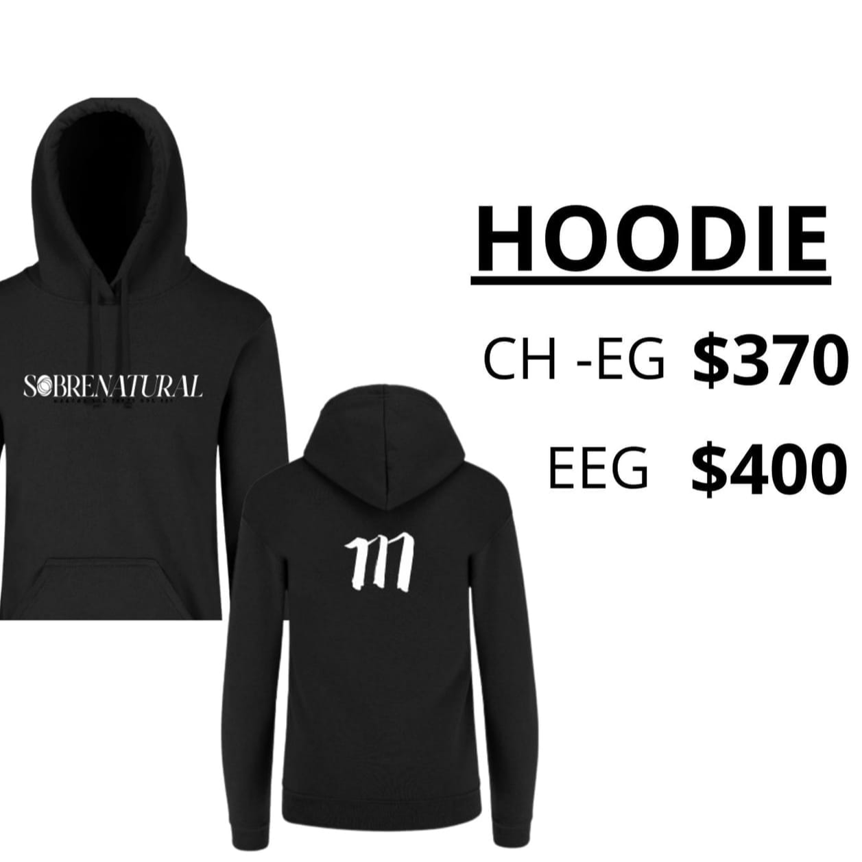 Hoodie Oficial “Sobrenatural”